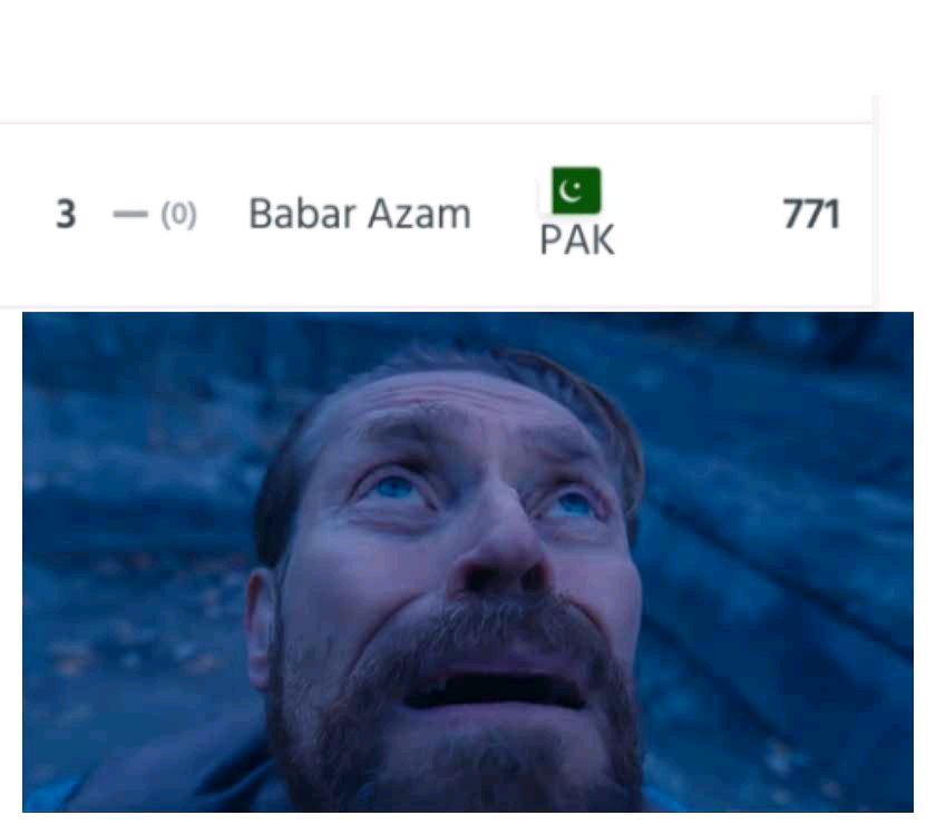 CaptainNaveed1's tweet photo. #BabarAzam𓃵 
Just a minor slump in form, nevertheless. The lion will be back roaring on the top soon. https://t.co/zO36zitYUF