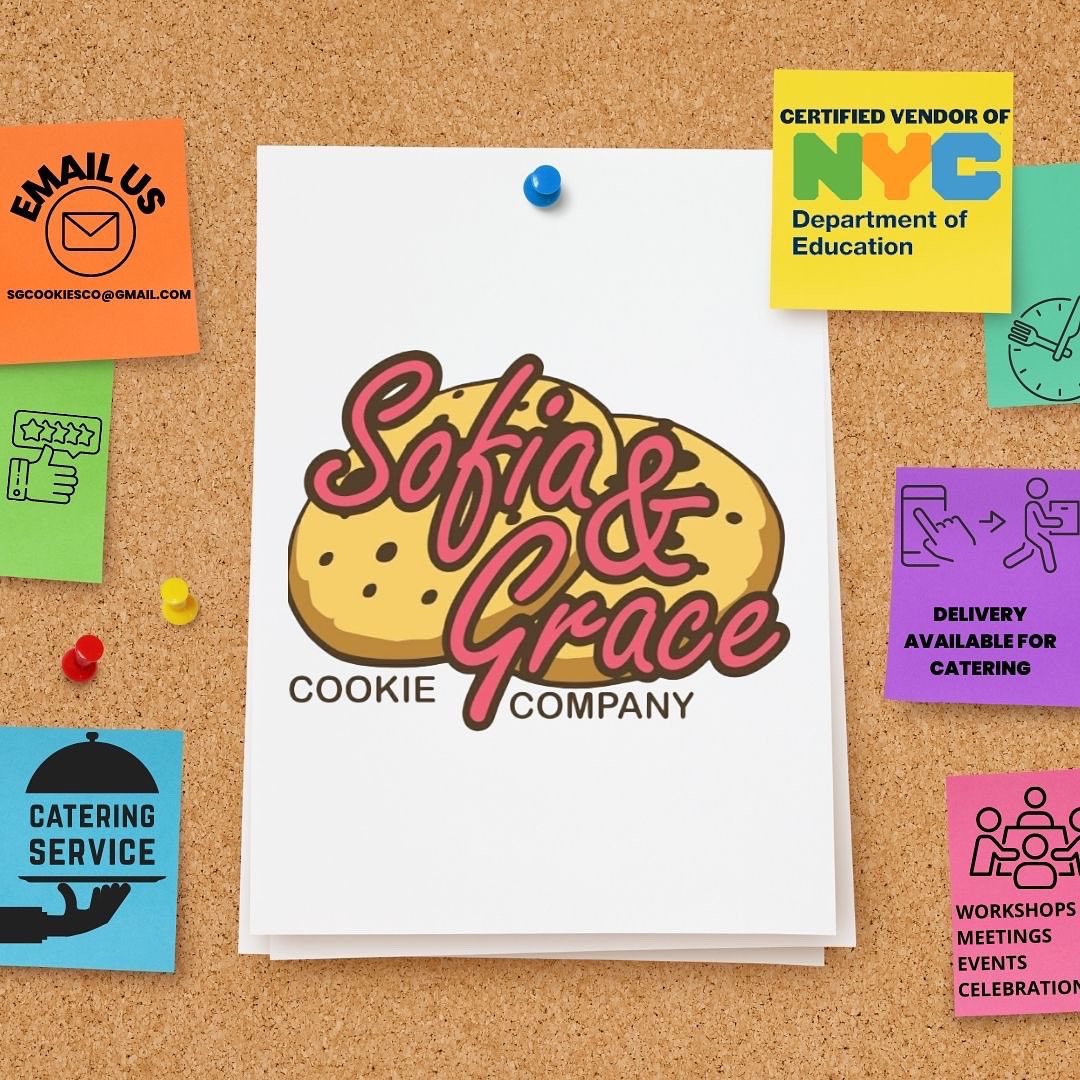 SGCookieCo's tweet photo. Sofia &amp; Grace Cookie Company is a Certified Department Of Education Vendor 🎉 👩🏾‍🏫
We have a full menu
Individual Packaging, Special Requests &amp; delivery available 🚚📦
We adjust to all dietary needs 🙌🏾

 @nycschools let’s bring some treats to the classroom 🍪❤️ https://t.co/IMBAz45asU