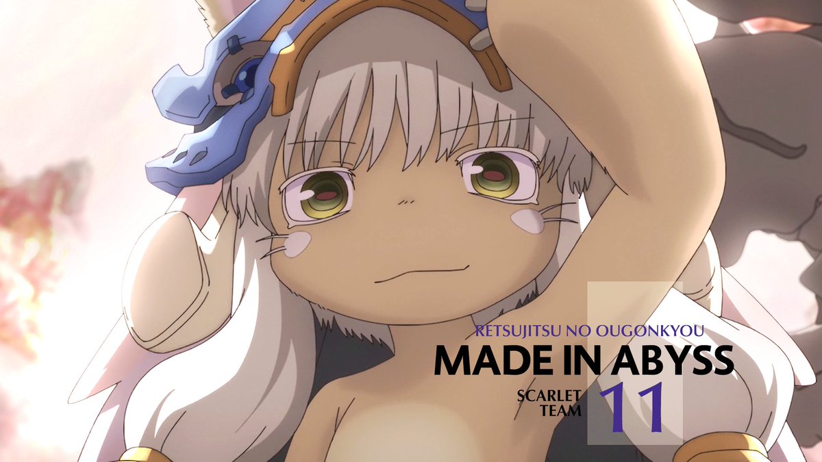ScarletTeam1's tweet photo. Made in Abyss: Retsujitsu no Ougonkyou - 11🌹

🔗: https://t.co/EVQCqoLtkT https://t.co/2FXGS30HyP