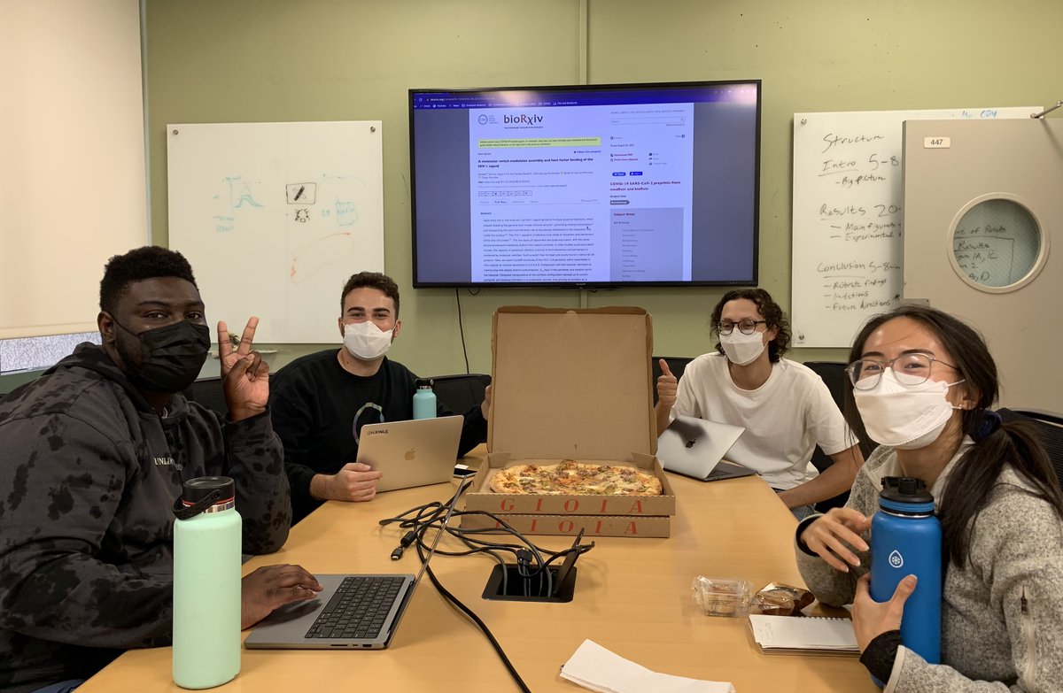 The Ohainle Lab is excited to join in for our first #PreprintCommentClub as suggested by @ArcadiaScience 

We discussed a paper that has identified key residues in HIV capsid that dictate hexameric or pentameric structures

biorxiv.org/content/10.110…