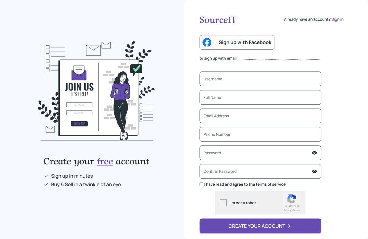 tiana_baz's tweet image. #I4G30DaysOfDesign 🚀
#I4GDesignChallenge @Ingressive4Good 

Day 27🥴

Focus: Authentication page (SourceIT)

Mobile and Desktop versions.

Tool Used: Figma