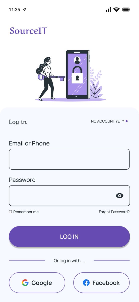 tiana_baz's tweet image. #I4G30DaysOfDesign 🚀
#I4GDesignChallenge @Ingressive4Good 

Day 27🥴

Focus: Authentication page (SourceIT)

Mobile and Desktop versions.

Tool Used: Figma