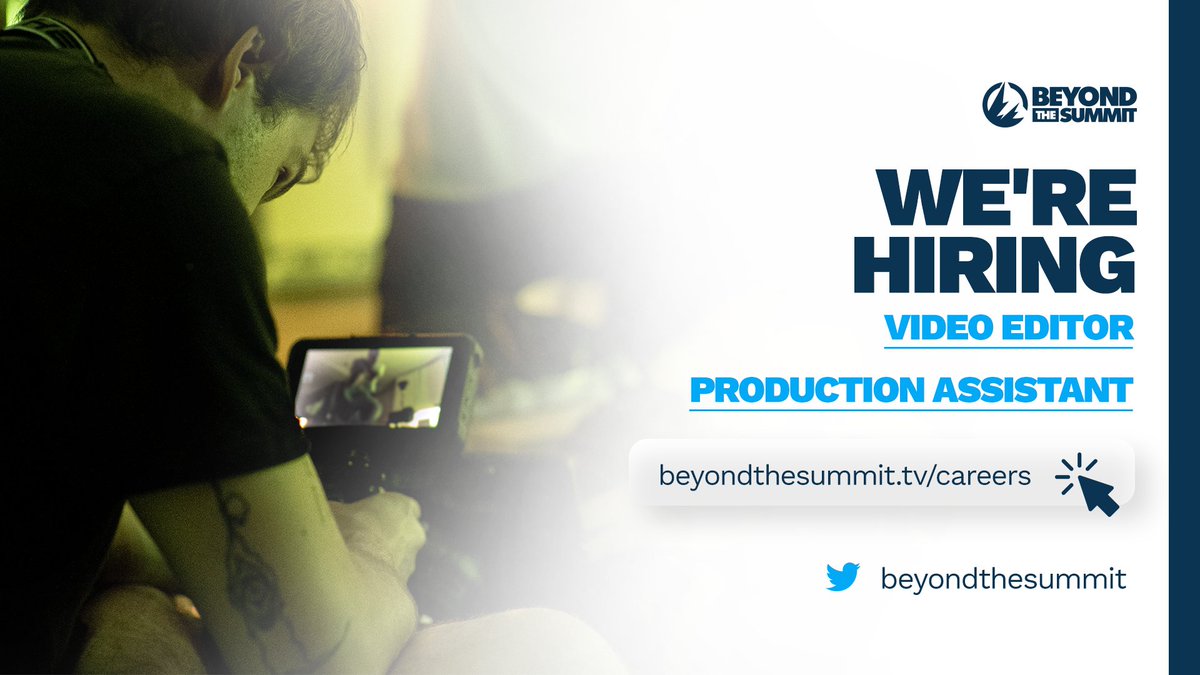 The @fridaylunch team at BTS is expanding! 🌟 If you've got the skills to be an editor or a production assistant and you're looking for an opportunity in the esports world, check out the job listings below! 🎥💡 ➡️ beyondthesummit.tv/careers