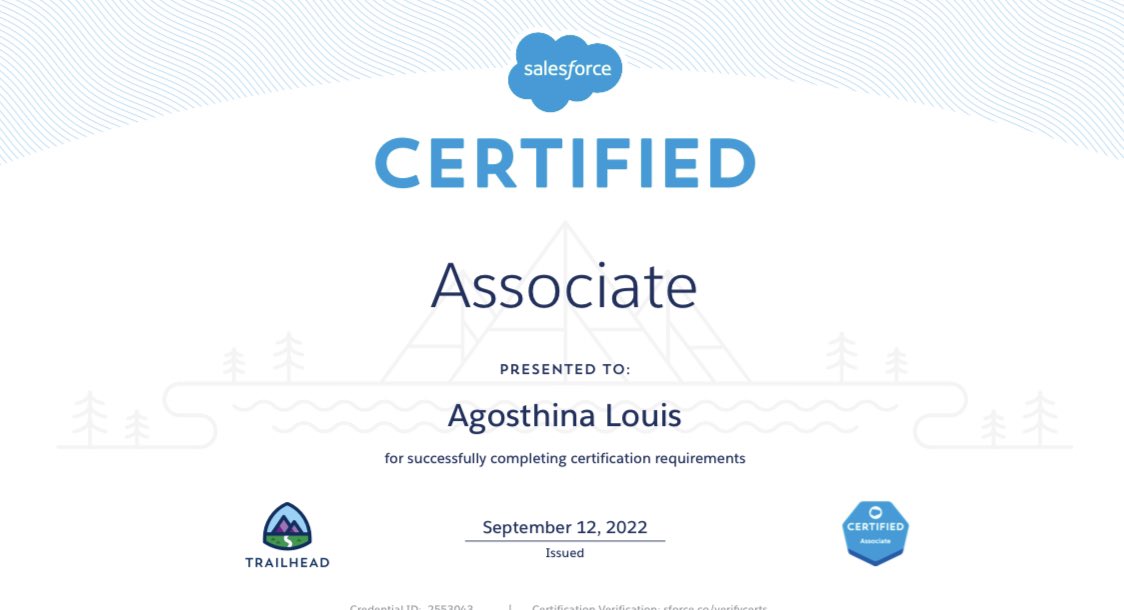 aimeesalesforce's tweet photo. 3X #SalesforceCertified #Salesforce #AwesomeAdmin 
With hard work and determination; anything is possible🙌🏾🙌🏾🙌🏾🙌🏾 https://t.co/qkUH1adzCW