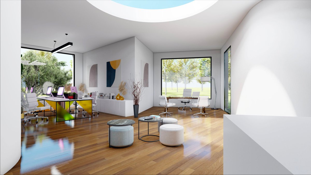 #WorkFromHome  is nice 😏  Working from anywhere is great 🙂 but working from your #Metaplaces offices is even better 😍