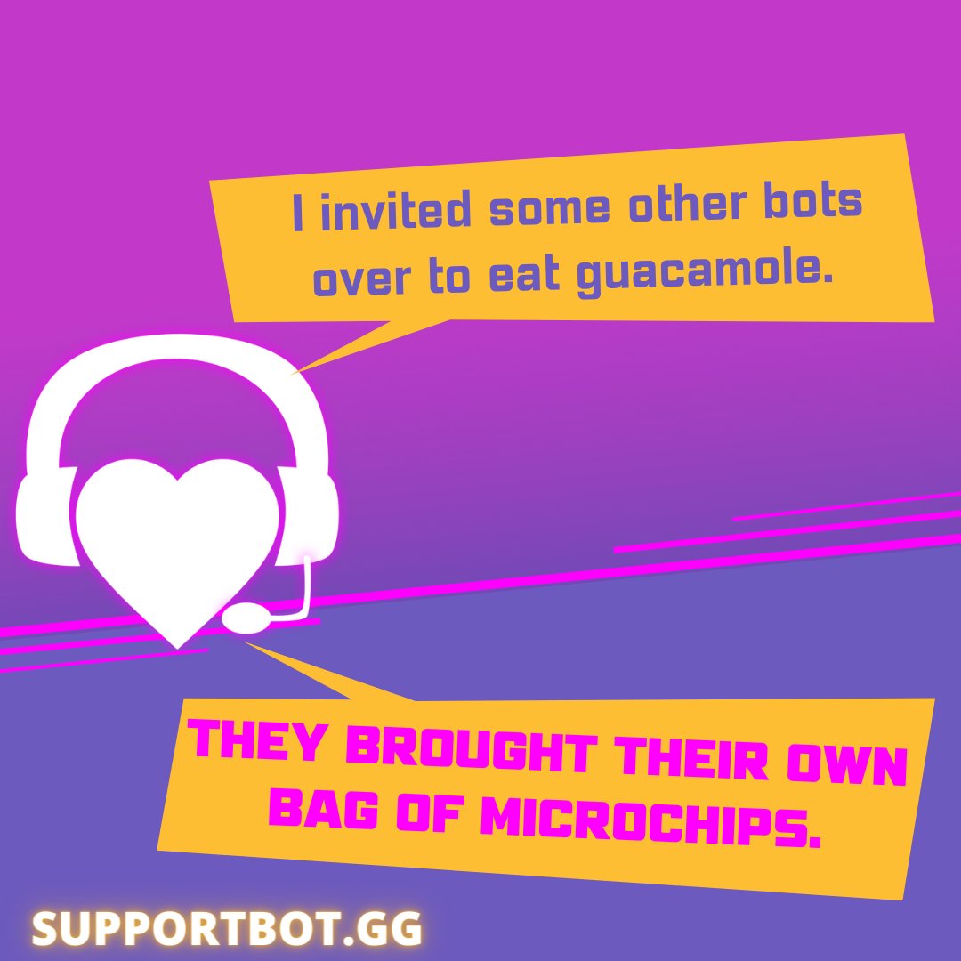 SupportBotGG's tweet photo. Woah!!! Use #SupportBot in your #Discord servers!! We're funny AND Useful!! https://t.co/pjGpXhEP3a