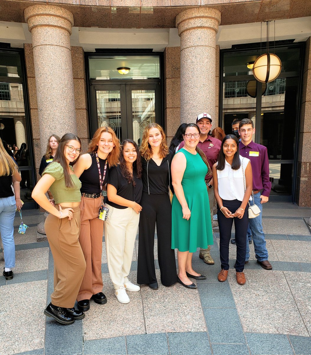 Thank YOU Representative Zwiener <a href="/ErinForYall/">Erin Zwiener</a> for your time &amp; words of wisdom!

Solid advice to empower our fantastic young leaders of today... show up, engage, &amp; truly listen. <a href="/VoteJMA/">Juan Miguel Arredondo</a> thank YOU for advocating &amp; "walking the walk" for our kids!