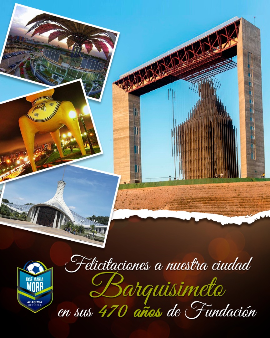 Felicidades a la ciudad crepuscular de Venezuela, a nuestro Barquisimeto en sus 470 años de fundación.

#felizaniversario
#Barquisimeto