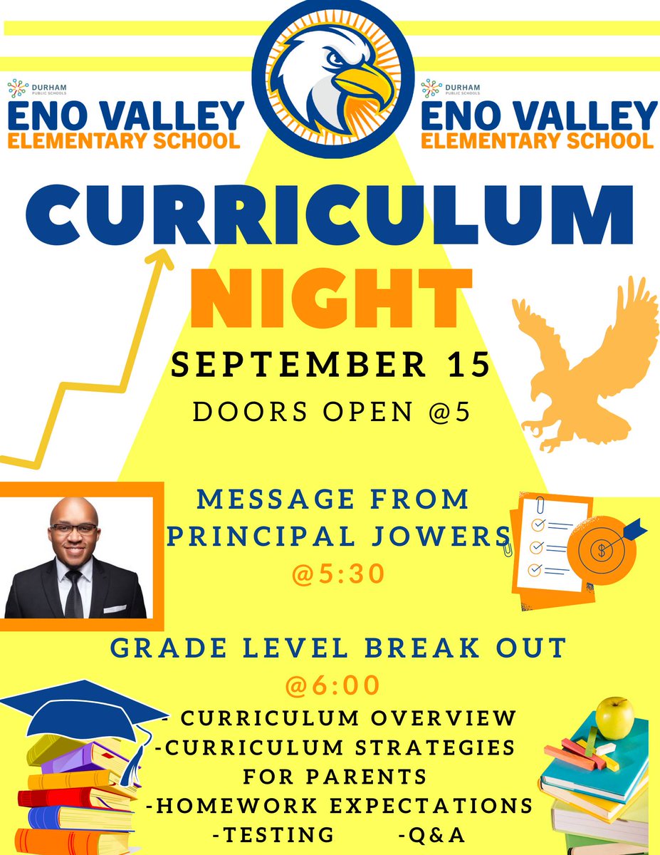 Parents don't forget to join us tomorrow evening. We look forward to seeing.

#EVE
#EnoStrong 
#WeAreDPS