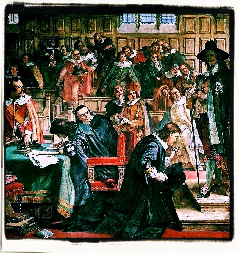 DylSebEva's tweet photo. Attempts by @metpoliceuk, @PoliceScotland, and @ThamesVP to prevent people from freely and lawfully voicing their views (whatever they may be) evoke the imagery of 1642, when #KingCharlesI sought in vain to silence the @HouseofCommons by arresting five of its members. #FreeSpeech https://t.co/fDstBX1ltz