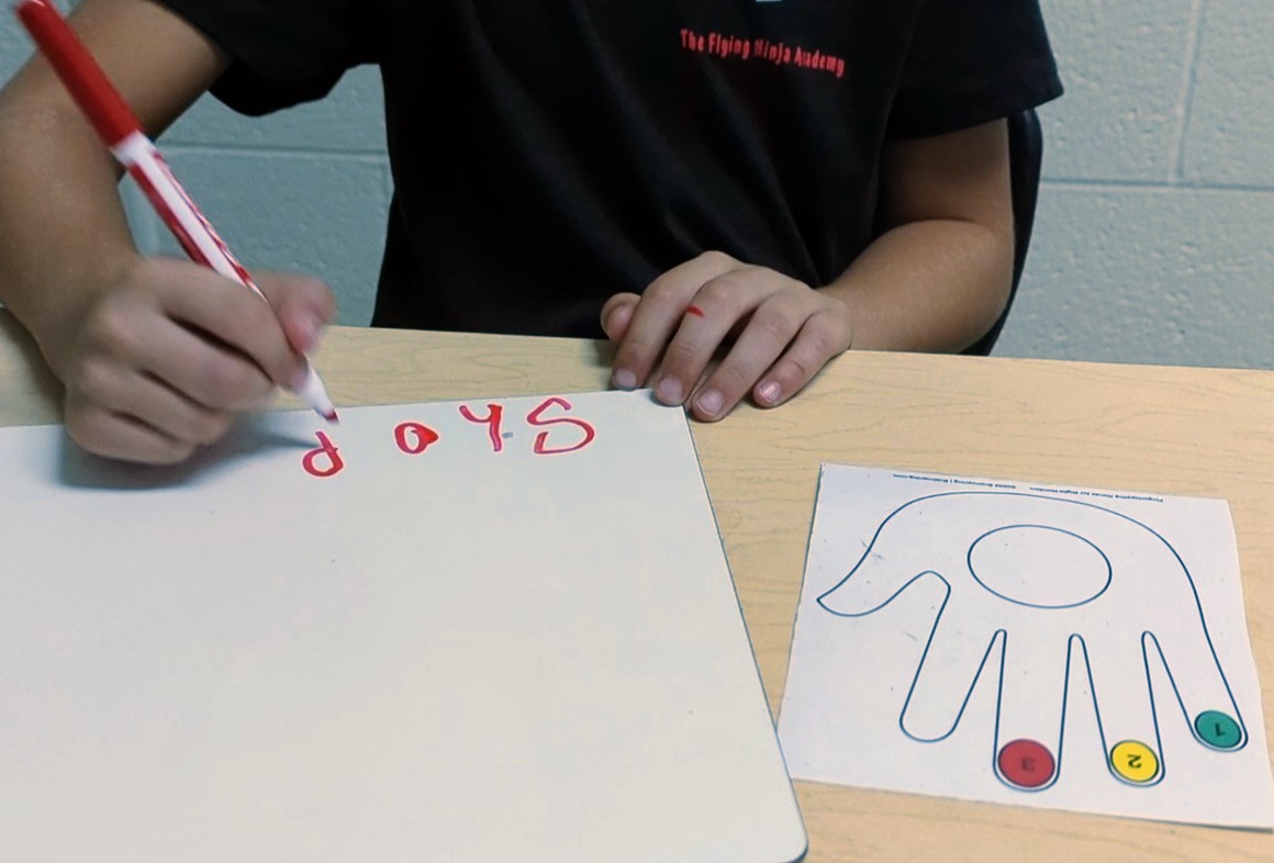 Finger tapping mats are another great multisensory tool that empowers students in the challenging process of encoding! <a href="/Creeksidetweet/">Creekside ECS</a> <a href="/BrainspringOG/">Brainspring</a> #WEareLakota #NeedtoSucceedCECS