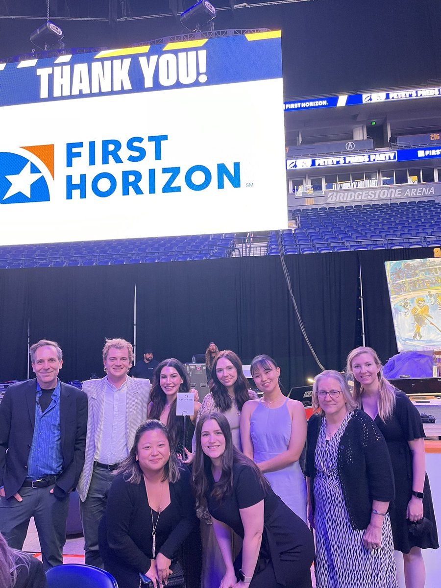 The team at the Peterson for Parkinson’s Petey’s Pred’s Party 🎉