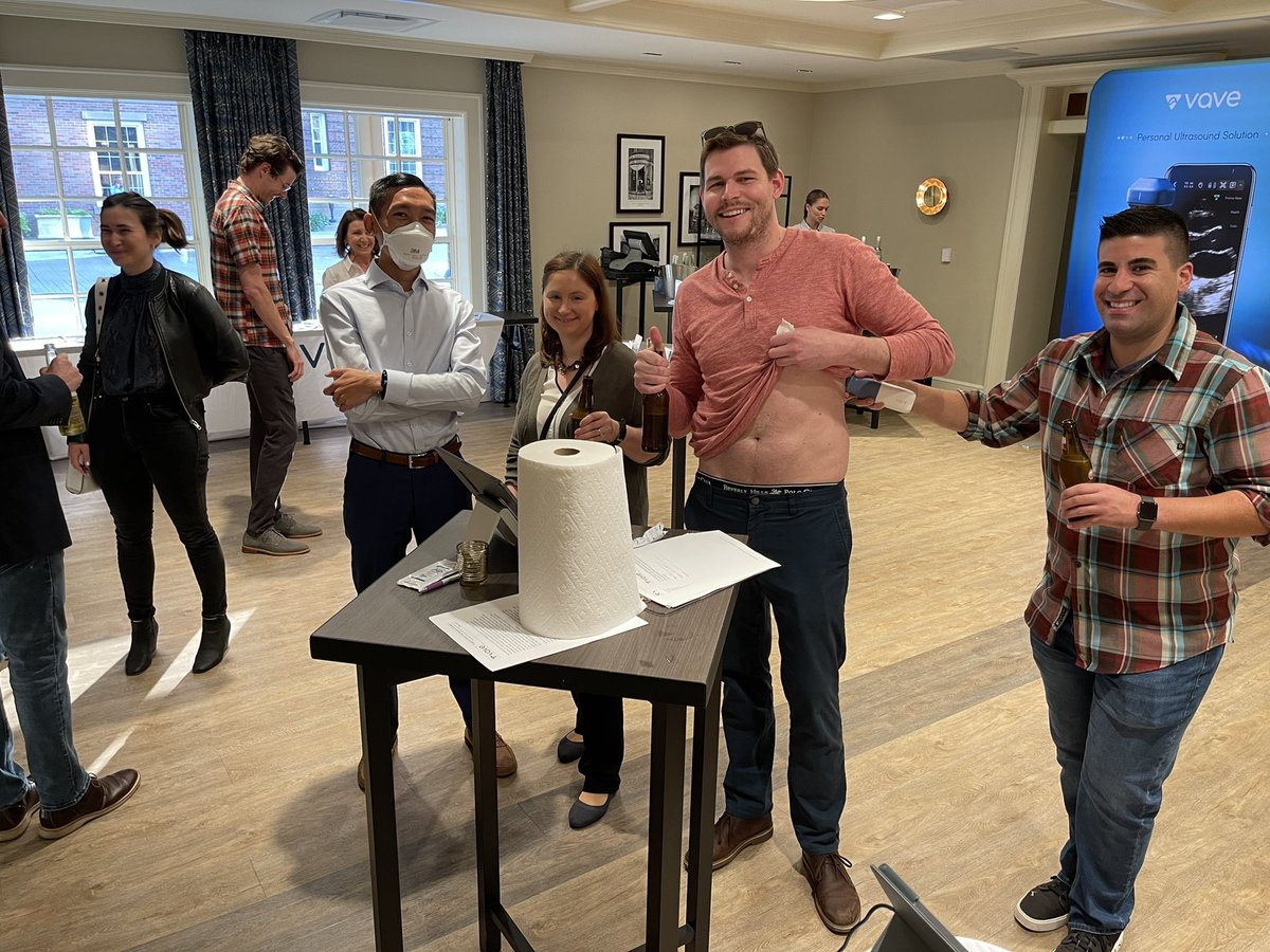 RubbleEM's tweet photo. My faculty/ fellows testing out new vendors and equipment @VaveHealth #scuf22 https://t.co/TcOGoCDzWX