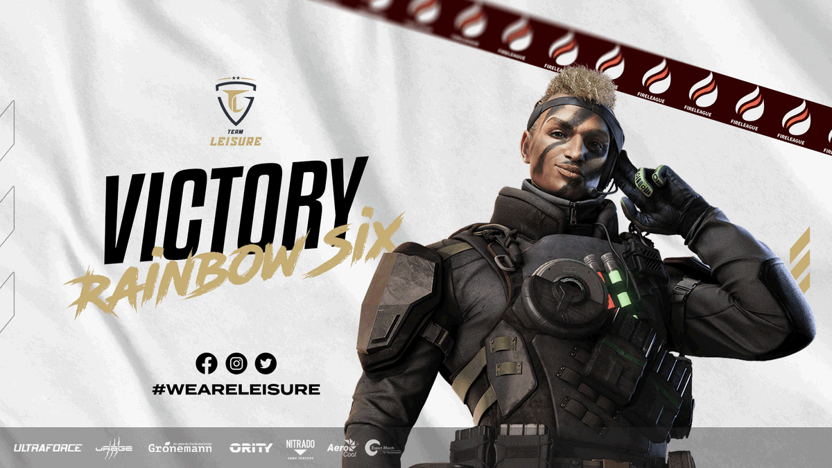 Sieg für #RainbowSix in der @FireLeagueDE 💪

🆚 <a href="/CPLAYgg/">CPLAY</a>
✅ 7:5

@SLIZER96  <a href="/arconeos/">Arco</a> <a href="/ToasTeTr6/">Alex -ToasTeT- K.</a> @StandexETK

#weareleisure 

powered by:
@urage_gaming <a href="/AerocoolGlobal/">Aerocool</a> <a href="/wwwultraforcede/">Ultron - Ultraforce</a> <a href="/ORITYgg/">ORITY</a> @nitrado <a href="/TKtrendkonzept/">ESport Merch</a>