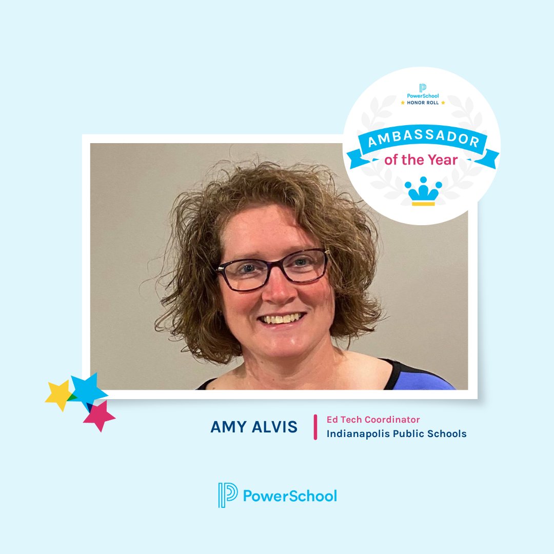 MyPowerSchool's tweet photo. An educator for the past 25 years, Amy Alvis exemplifies a passion for education. As a PowerSchool Ambassador, Amy is a #Schoology Learning expert and serves as the go-to leader for all things PowerSchool at her district. Thank you, Amy! https://t.co/yniEJ3nHiR https://t.co/LTaBzbp2SK