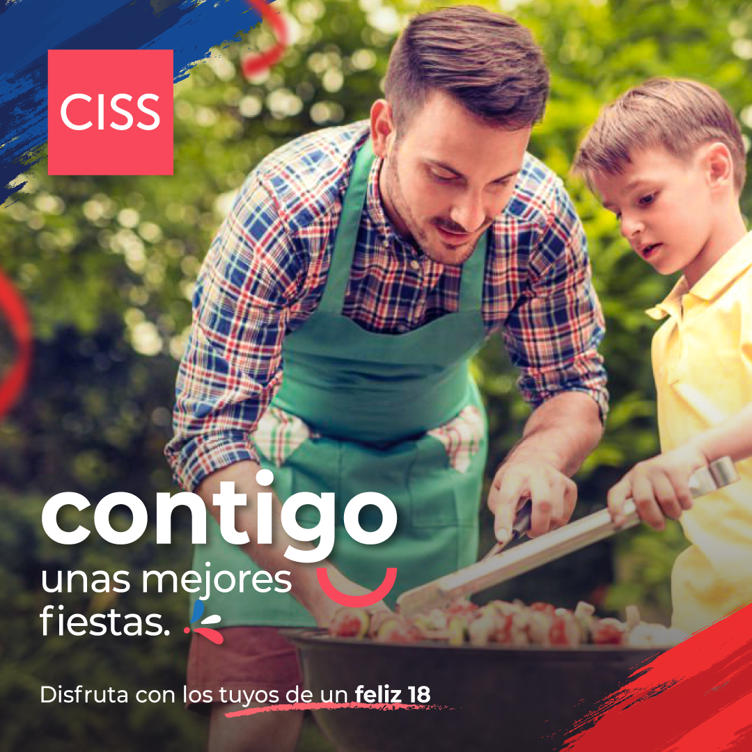 Contigo, con tu familia, con tus amigos y
con nosotros ¡pasemos un gran 18!
Celebremos todos juntos el valor de lo
nuestro. 🇨🇱📣👏