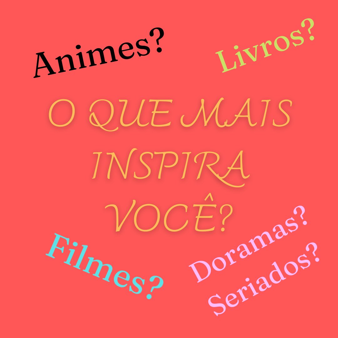 DivulgaAUFanfic's tweet photo. (🔁+ ❤) Rt nesse post, raio de sol, queremos você no evento Folhas de Ouro 📒
Tags: #VeranoDivulga #DivulgaAuFanfic #MardeInverno #pordosol #SoldeOutono
Qual é o tipo de filme/livro/anime que mais te inspira para escrever/fanficar? Citem, pfv. https://t.co/PiOCRWygt5