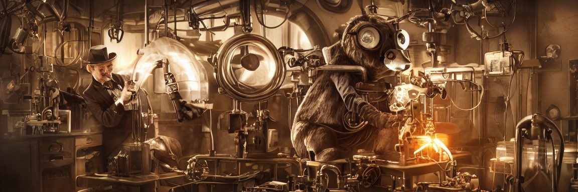steampunk_zoo's tweet photo. Zoo is creating. Zoo is tech. Zoo is magic. https://t.co/hbniIAGScg