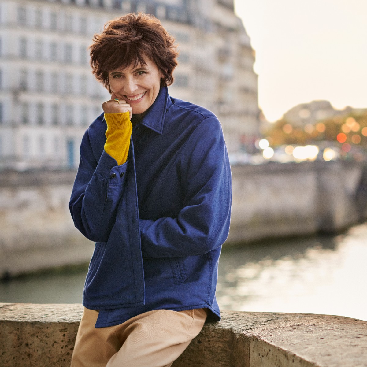 ines de la fressange uniqlo autumn 2022