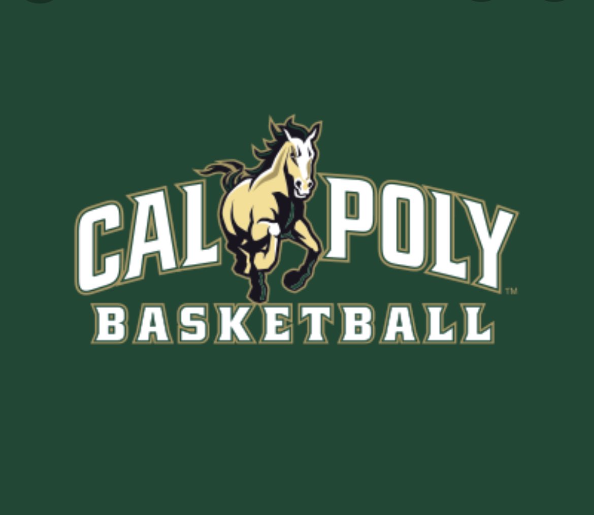 After a great talk with <a href="/CoachMal8/">Jamal Smith</a> I’m extremely blessed to receive my first D1 offer from <a href="/calpolymbb/">Cal Poly Men’s Basketball</a> 🐎 @Hutchmbb