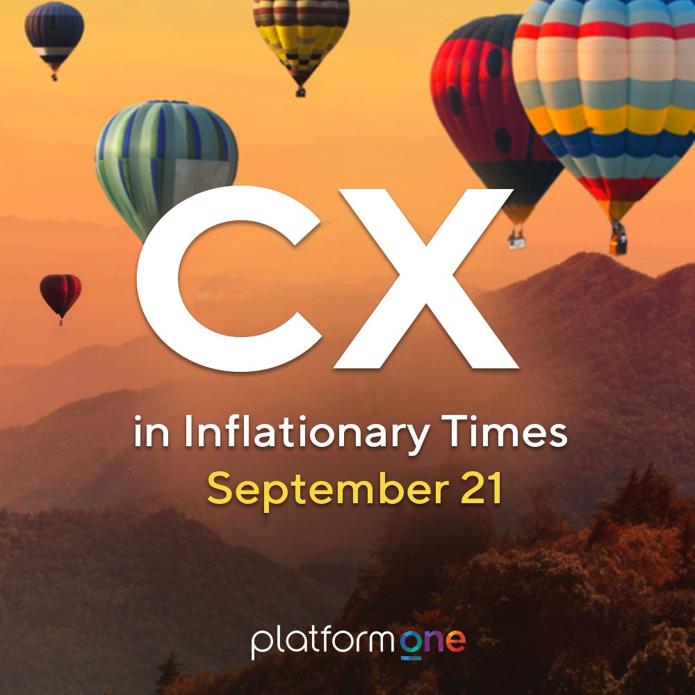 FREE WEBINAR - CX in Inflationary Times.

The biggest economic threat facing the West at the moment is inflation.

We are already seeing economies in North America and Europe with inflation of around 10%, and the consensus is that inflation is going to get worse.

Inflation reduc