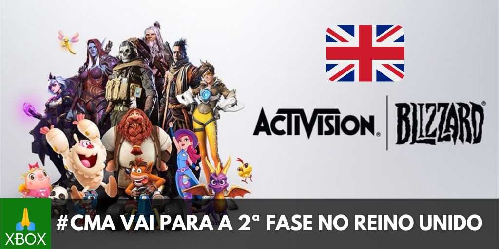 Reino Unido diz que a compra da Activision pode prejudicar os