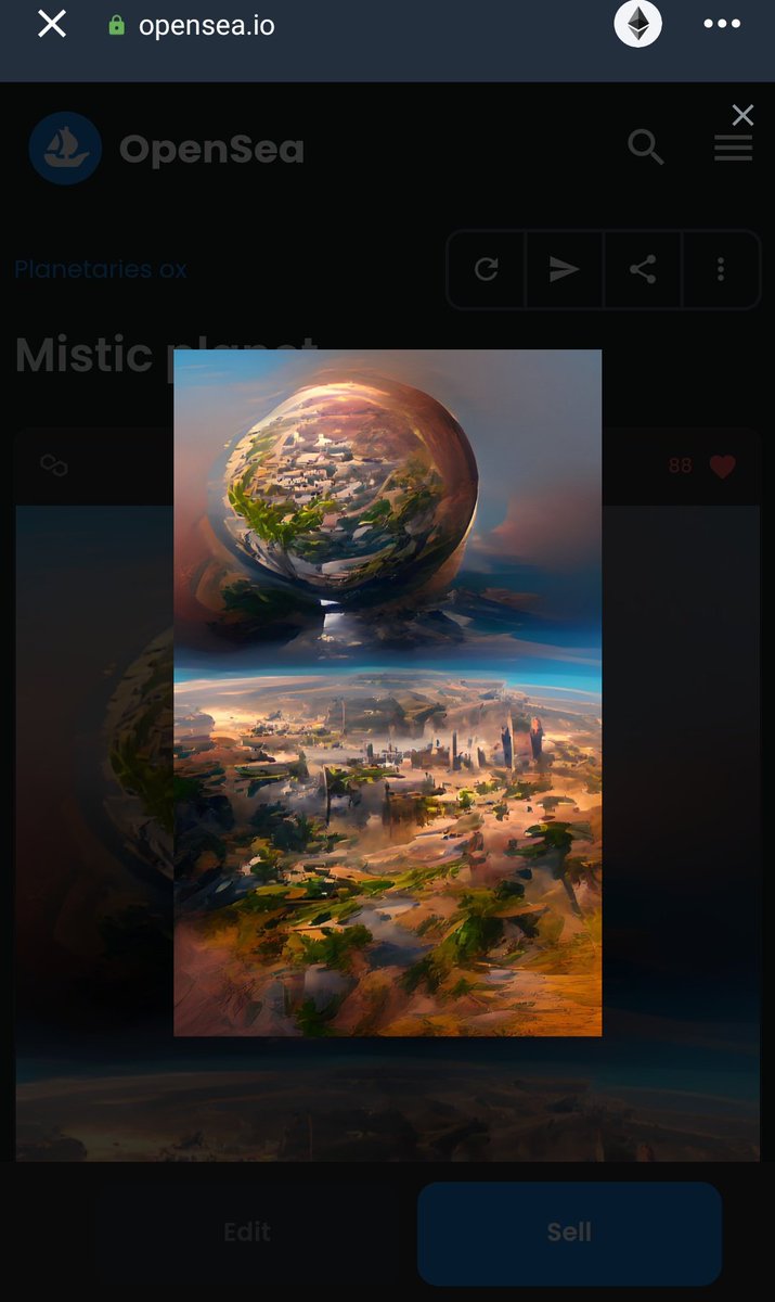 s_benks's tweet photo. Part of my collection✨🎇
Planetaries Ox 🌙
https://t.co/OKxPvPFk9A

#NFTCommunity #Web3 #MetaverseNFT #PlanetNft @opensea @LooksRare @VoiceHQ https://t.co/b19STFwIK4