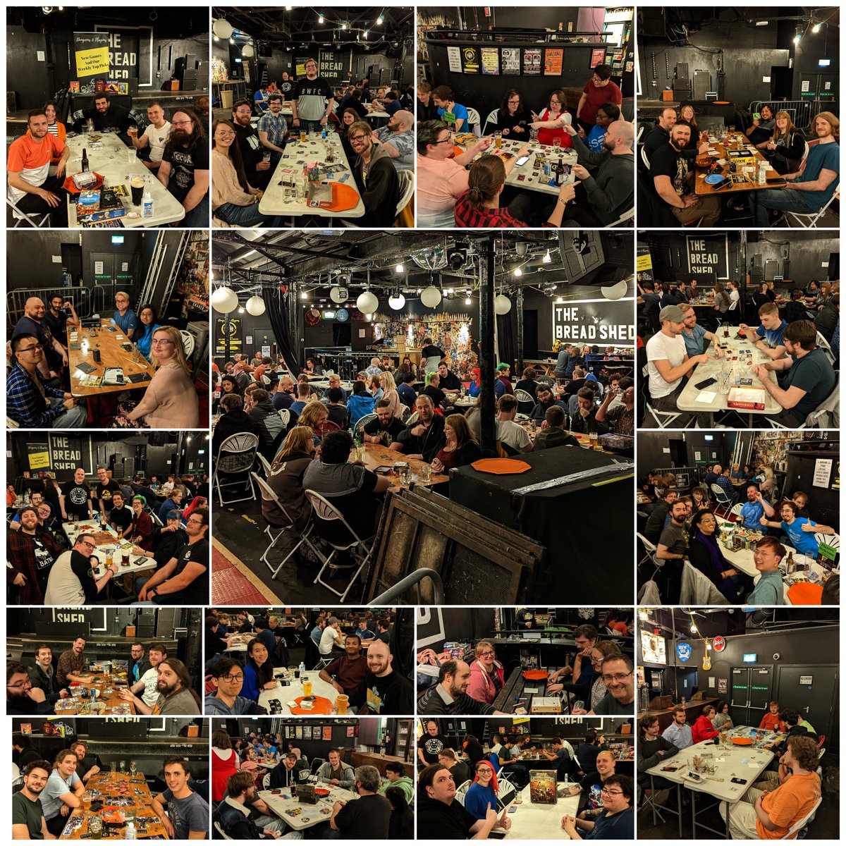 D_and_F_Events's tweet photo. Well that's it, our last event at the Bread Shed. 
The venue D&amp;F was born, 5 years ago. 
Thank you for all the very kind words. 
We'll see you again very soon.
Boy did we end it in style. 
Onwards and upwards Flagoners!!! 

#manchester #dungeonsandflagons #boardgames https://t.co/kAsw4IGT4A