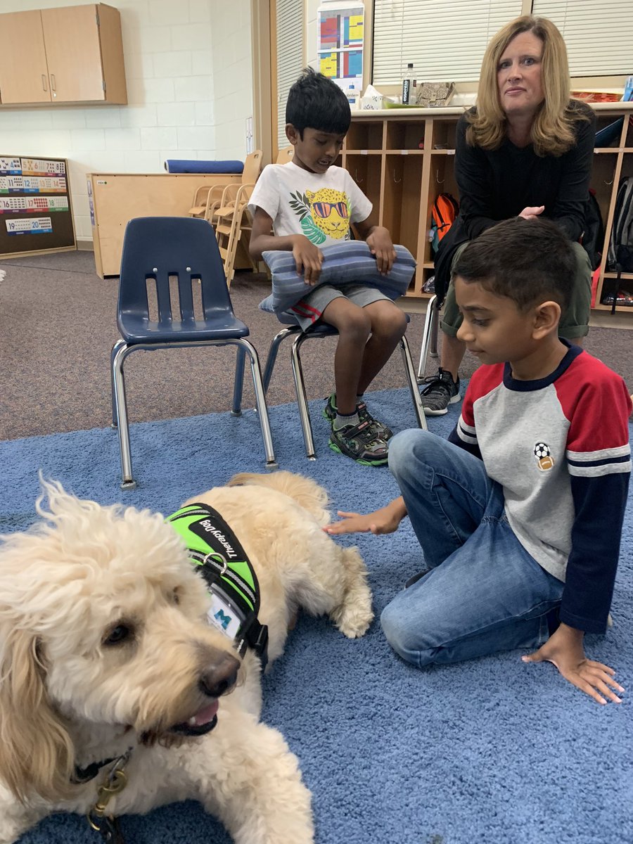 MECC_Counselor2's tweet photo. Our favorite part of Wednesdays is spending time with our special friends! Shiner 💚s their BIG smiles when he visits them!! 💚🐾 #Shinerlove #MVPs #MostValuablePups #CoMECCtion @MrsBly_MECC @MasonSchools @schatzj9 https://t.co/ki1NIM0qA7