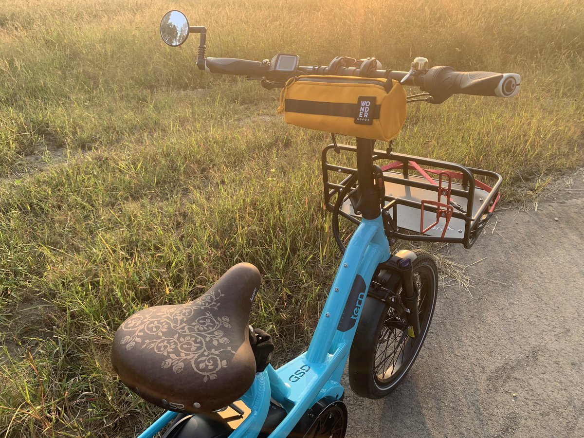 EngineerDustin's tweet photo. If youโre looking for a new handlebar, top tube, or stem bag that is functional, durable, and stylish check out Wonder Goods out of Grand Rapids, MI ๐ #BikeZoo https://t.co/SDevYDp9lB