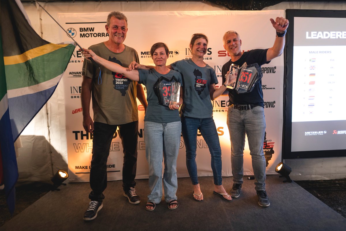 RevistaClaseA's tweet photo. #BMWMotorrad dio por concluido la octava edición del #GSTrophy en Albania. El BMW Motorrad International #GSTrophy2022, la octava edición, ha concluido con un espectacular día entre montañas y la playa cerca de Kavaje, Después de 1.230 km y 15 pruebas especiales.
@bmwmotorradpy https://t.co/39t1Esntcd