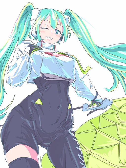 朝落書きレーミクさん色塗りました 