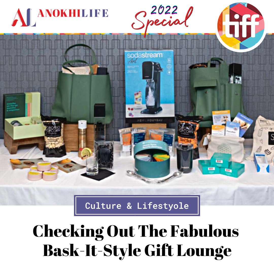 AnokhiLifestyle's tweet photo. TIFF 2022: CHECKING OUT THE FABULOUS BASK-IT-STYLE GIFT LOUNGE
✍️: @HinaPAnsari
—
🔴 FULL STORY: https://t.co/4U3v1Kfyxb
—
#Showbiz #TIFF22 #giftlounge #BaskItStyle #TorontoInternationalFilmFestival #FairmontRoyalYork #Toronto #AnokhiLife #AnokhiLifestyle @tiff_net https://t.co/a3YcAAGHvN