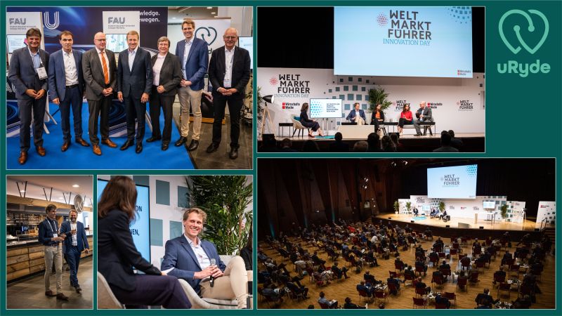 <a href="/uryde_mobility/">uRyde</a> beim Weltmarktführer Innovation Day - eine großartige Veranstaltung mit tollen Einblicken und spannenden Impulsen rund um das Thema #NachhaltigeMobilität.

Wir freuen uns schon auf das nächste Jahr und den nächsten, großartigen Innovation Day.