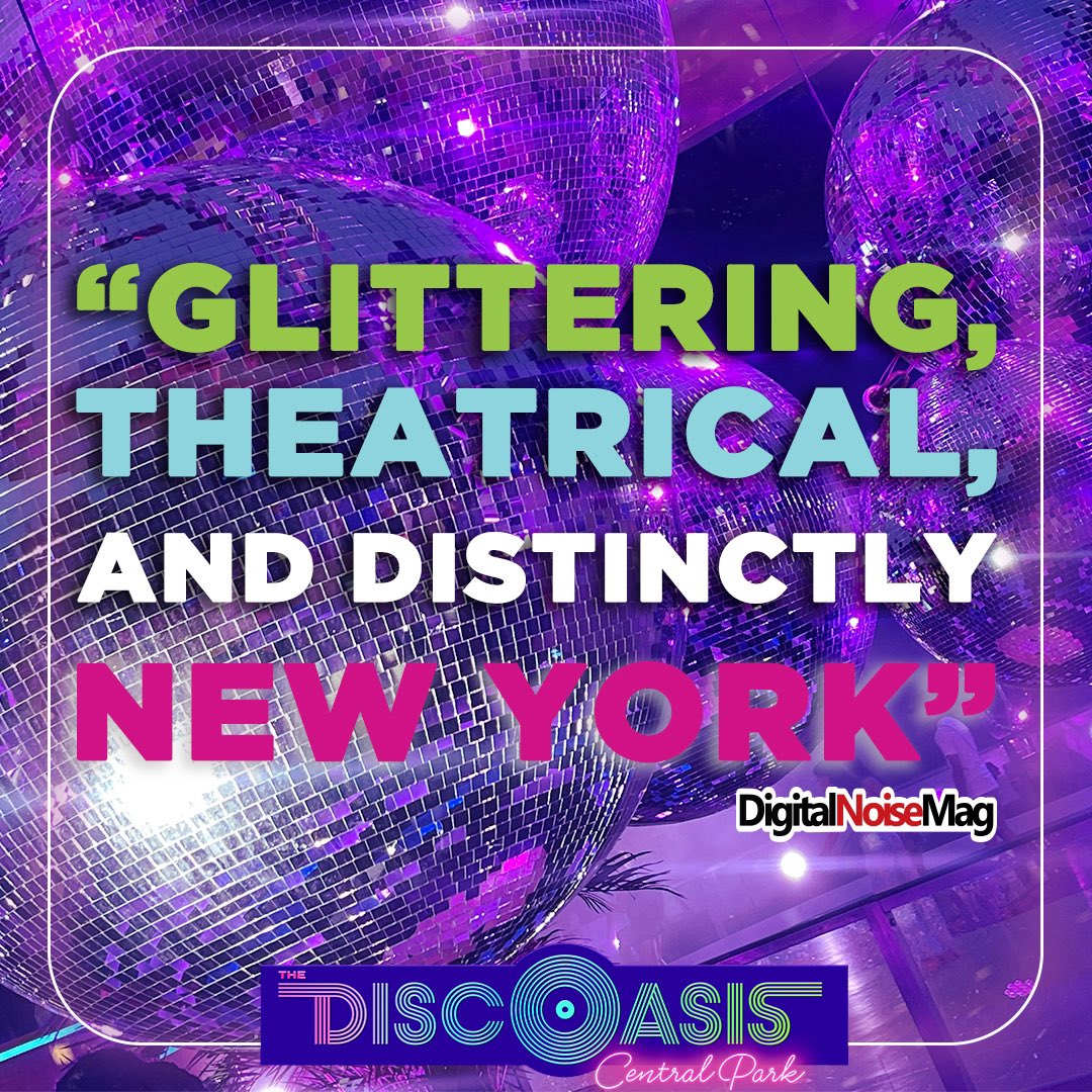 Capturing the magic of New York every day at our glittering roller paradise. Final chances to join us for the time of your life before the end of the month!

Get your tickets today via link in bio 🎟 

#discoasis #rollerskating #disco #wheremusicflowsmagicgrows #wollmanrinknyc