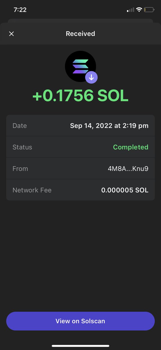 First payout from the BJ pass! If you all aint with it get on it! @SexySolSociety is where you want to be even in the bear market!