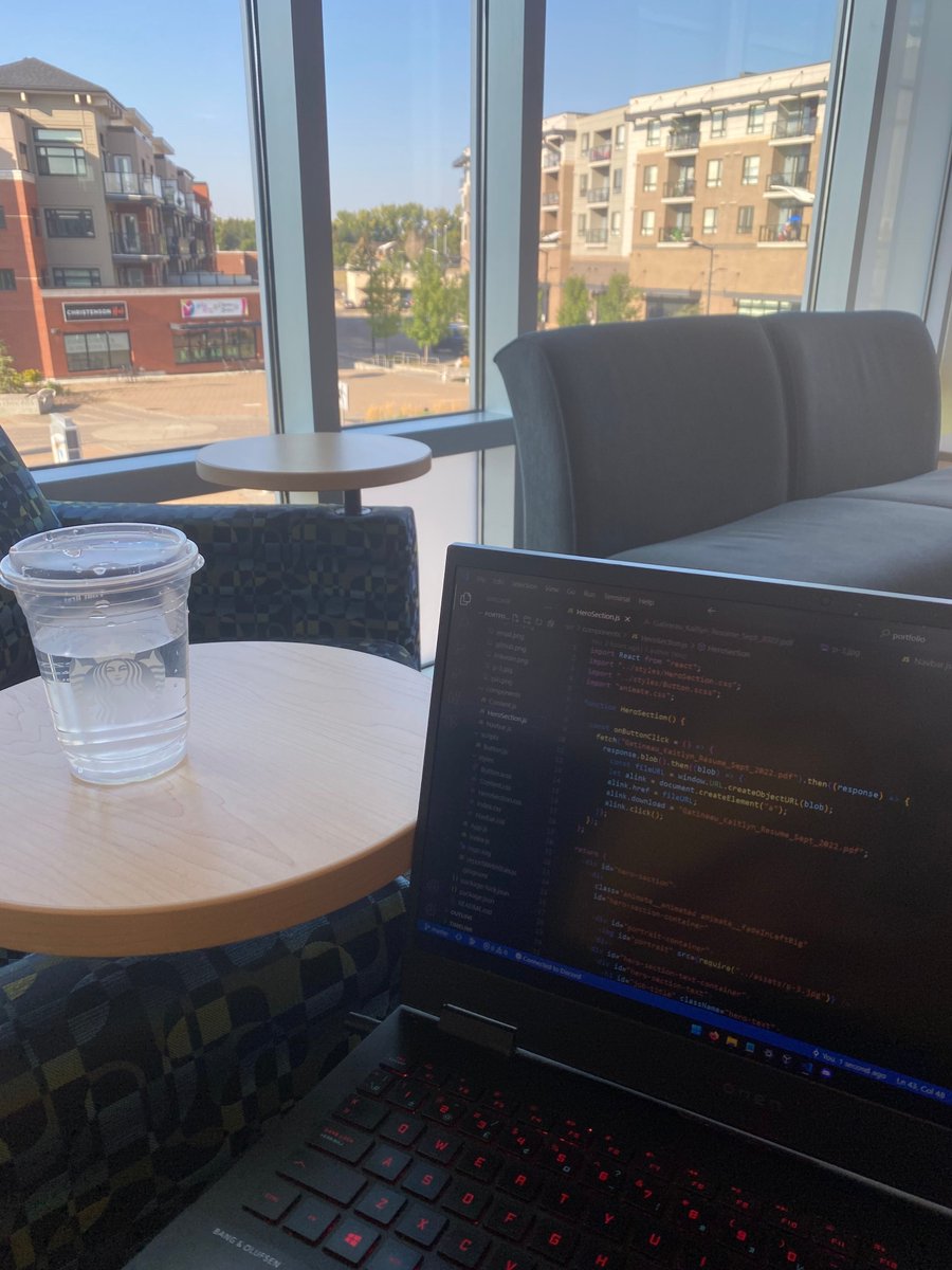 Where do you find you are the most productive as a developer? Mine is definitely the library! 📚✨

#techtwitter #programming #womenintech #technology