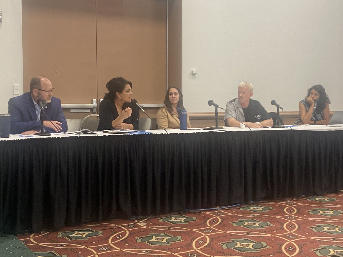 CWaterC's tweet photo. “Our social infrastructure of who governs water needs to change…our resources need to allow us to expand and have a holistic approach on the ground” — Susana De Anda on closing the water gap at @USWaterAlliance's #OneWaterSummit2022 https://t.co/M7esMThN6c