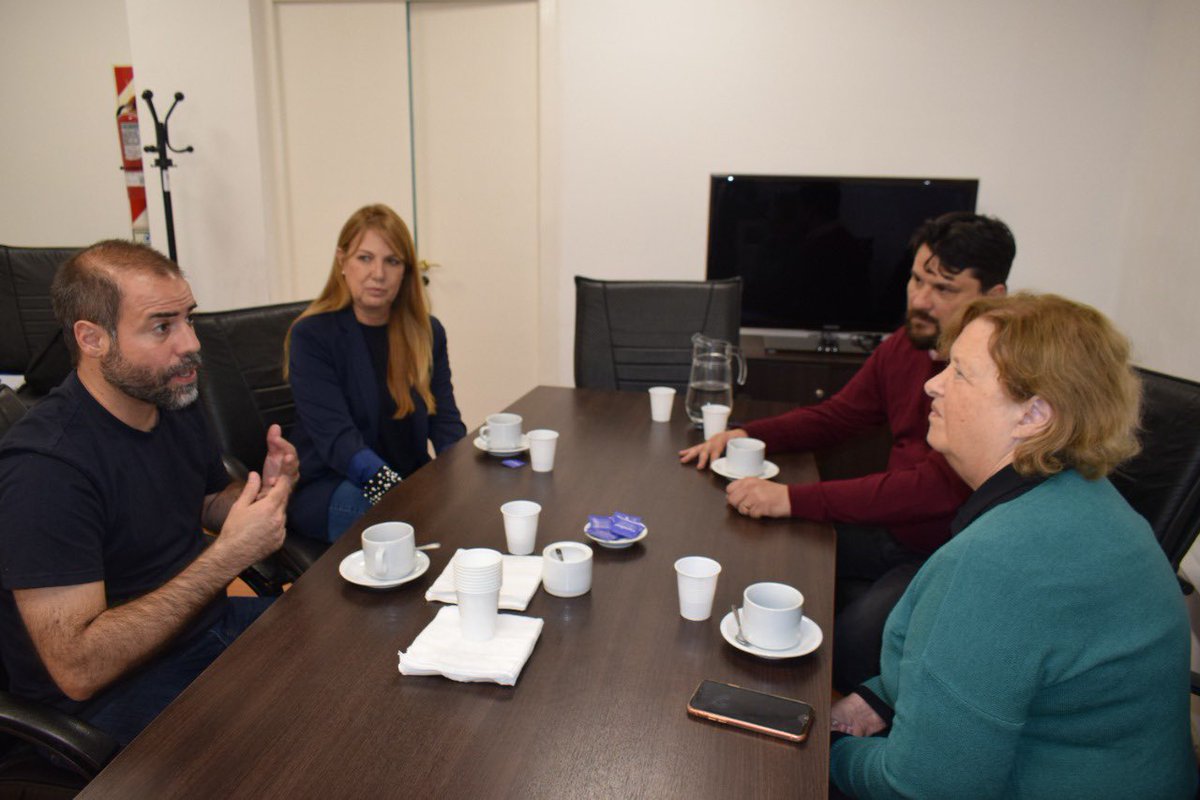 Ale_Torres60's tweet photo. 📍Con @lcrisafulli visitamos la sede de @intaargentina en CABA. 

🙌🏻Allí nos reunimos con Diego Gauna, Coordinador del Área de Prospectiva, Centro de Investigación en Economía y Prospectiva de INTA; y Susana Márquez, Coordinadora del Componente INTA del Préstamo BIRF 9313z https://t.co/zWeTAE7DAX