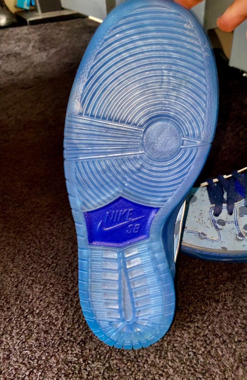 Sb dunk low once in cheap a blue moon