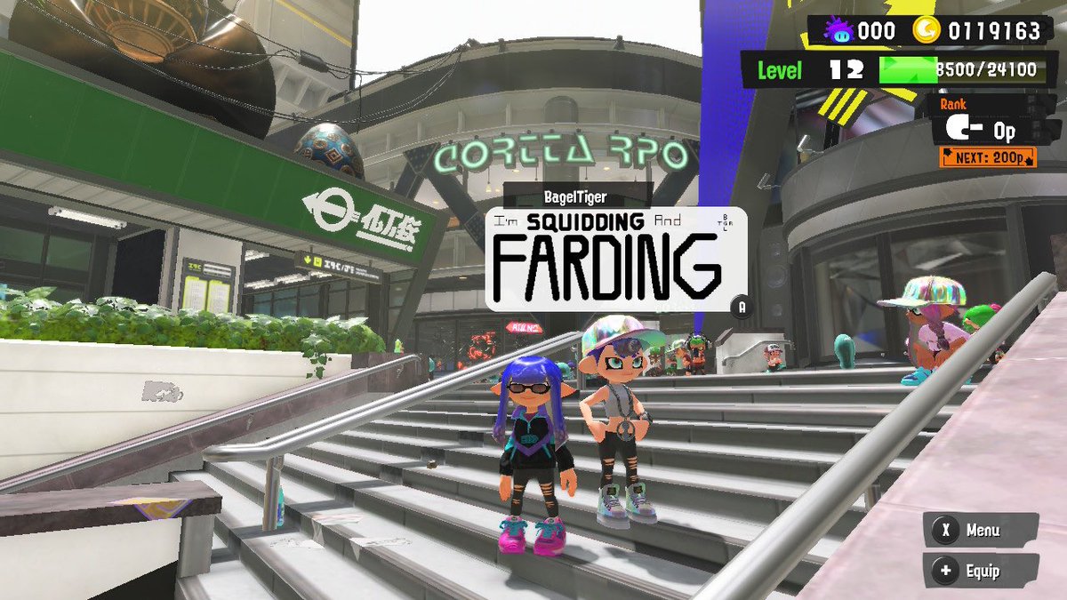 pandorasfoxVT's tweet image. I love splatoon