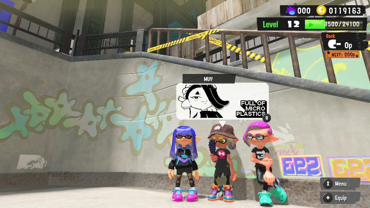 pandorasfoxVT's tweet image. I love splatoon