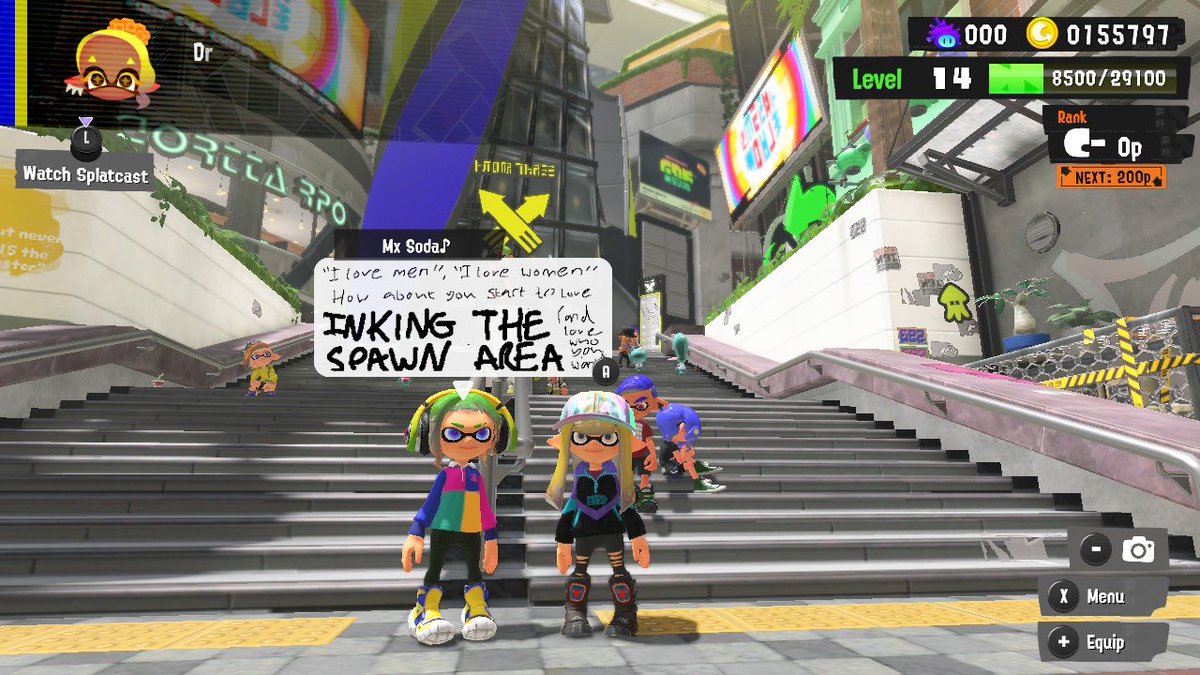 pandorasfoxVT's tweet image. I love splatoon