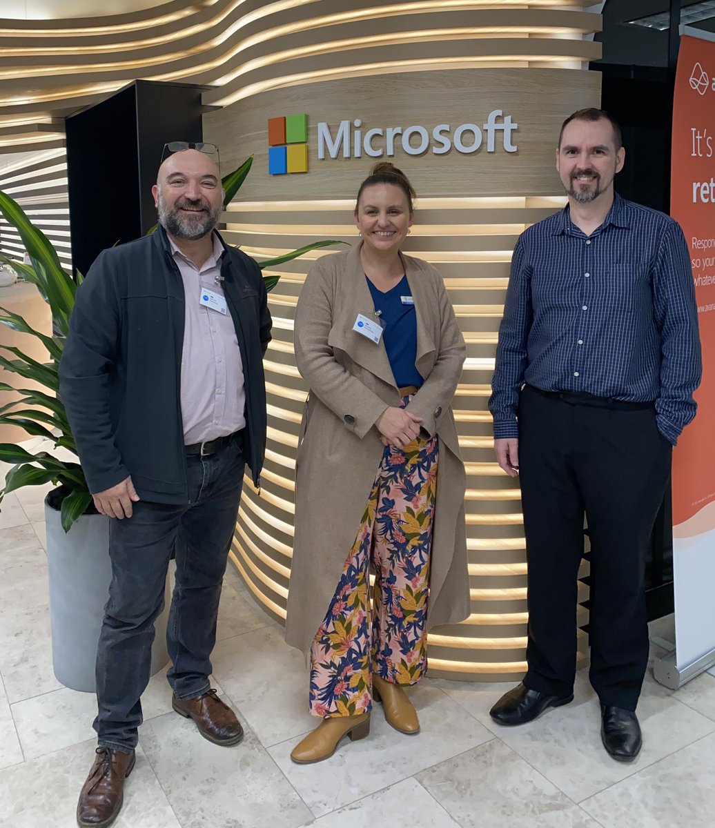 Looking forward to our time working with the <a href="/MSEduANZ/">Microsoft Education ANZ</a> team today on the future of education in the digital learning space. #MIEE