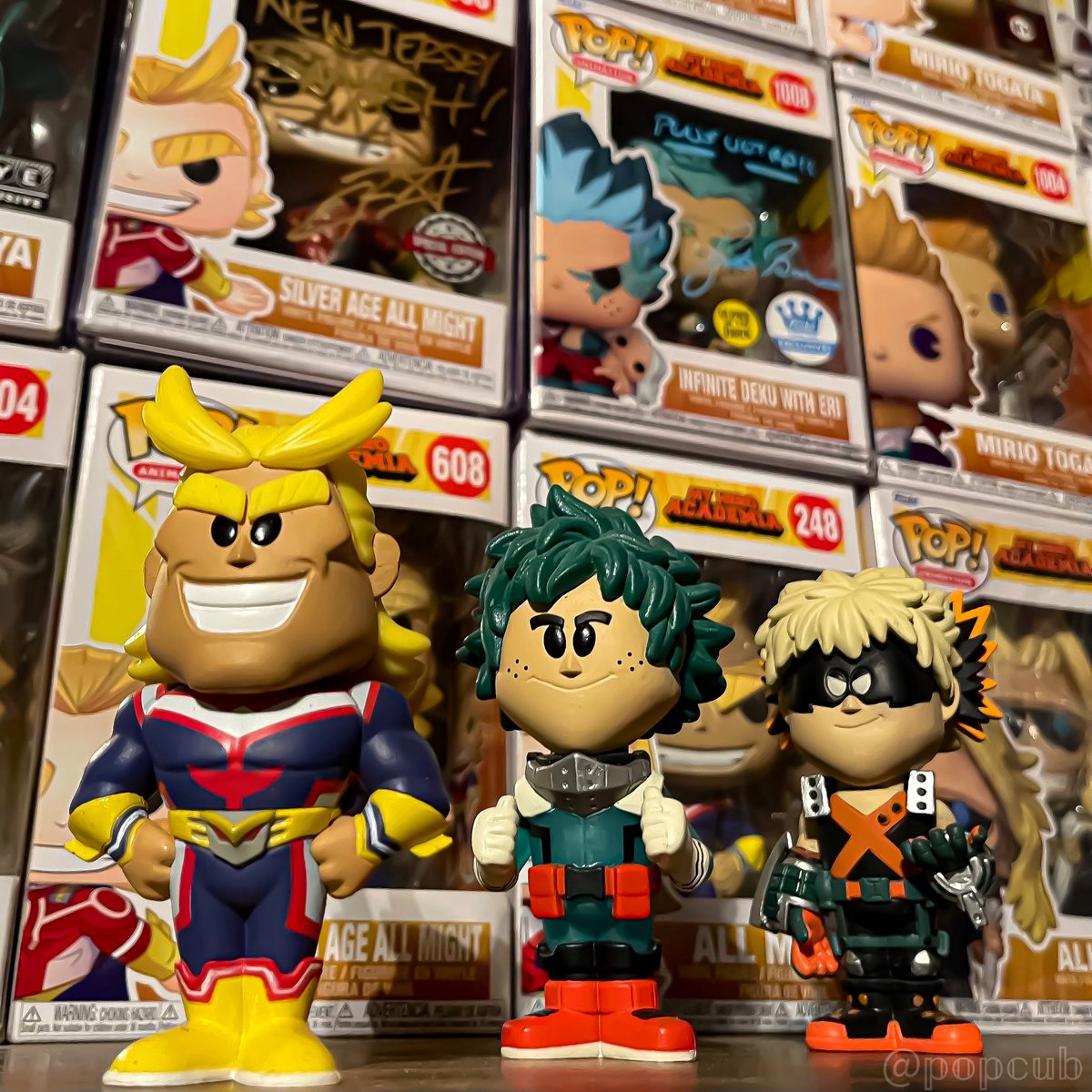 cubcore3's tweet photo. Today’s #FunkoPhotoADayChallenge theme is #FavoriteFandom @MHAOfficial  is my biggest collection by far. Only looking for a few that I’m missing. One day I can afford them 😅 https://t.co/2FGuj6uoKa