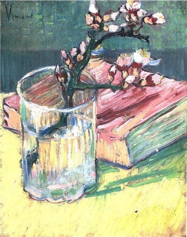 NazamAnhar's tweet photo. Blossoming almond branch with book
Vincent van Gogh https://t.co/07ZmyQJLqM