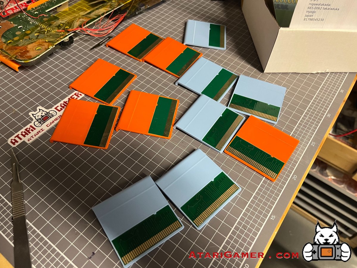 kretro_gaming's tweet photo. The #FlashCarts for #AtariLynx are glued and ready for #programming π»
#GameDev #IndieGames #RetroConsoles #RetroGames #RetroHardware #HardwareHacking #PCB https://t.co/YK0bKVjxzl