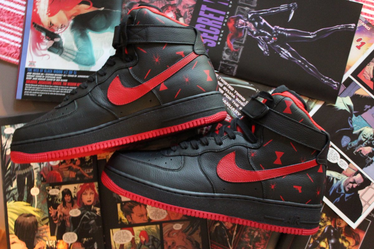 Some of the recent piece I've done.
Black Widow AF1