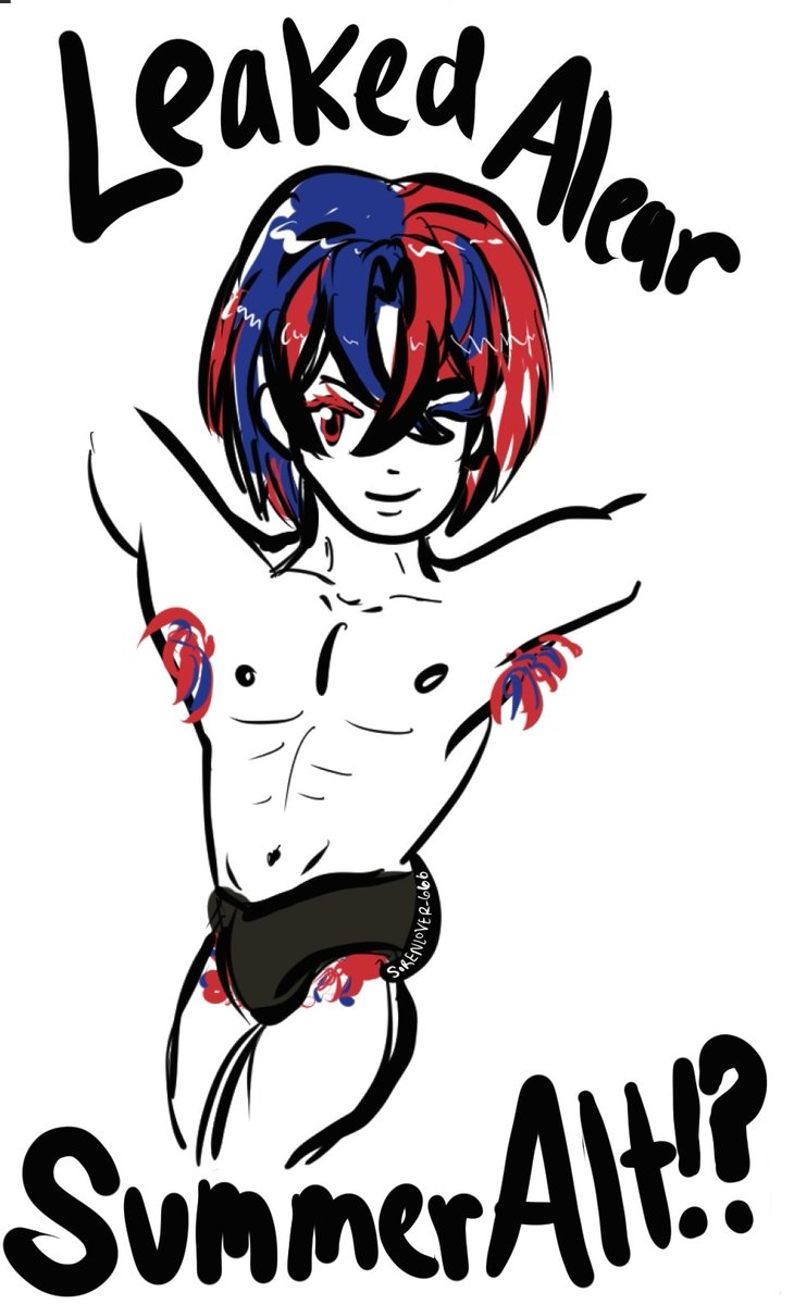 SorenLover_666's tweet photo. real LEAKED ALEAR SUMMER ALT! OPEN AT YOUR OWN RISK OF SEEING SOMETHING CURSED
#FireEmblem #FireEmblemEngage
#fe17 #alear #ToothpasteChan https://t.co/hbt66d4xvz