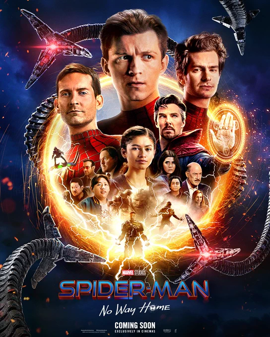 『スパイダーマン:ノー・ウェイ・ホーム THE MORE FUN STUFF VERSION』観てきた。約11分の楽しい映像(FUN STUFF)を加えて再編集したバージョン。もちろん追加部分も楽しかったが、熱量高いファンと一緒に劇場で観る体験は(特に本作は)格別。やはりヒーローものとして見事な作品だなと再認識した。 